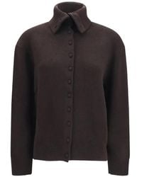 Lisa Yang - Denie Button-Up Cashmere Cardigan - Lyst