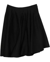 JNBY - Asymmetric Pleated Skirt - Lyst