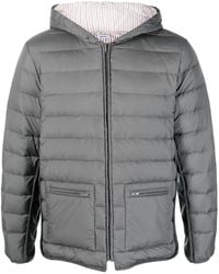 Thom Browne - Zip-Front Padded Jacket - Lyst