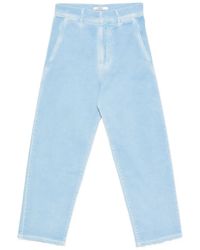 ODEEH - Logo-Embroidered Frayed Jeans - Lyst