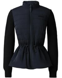 Mackage - Laika-Z Quilted Peplum Hybrid Jacket - Lyst