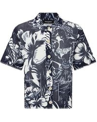 DSquared² - Dancing Flowers Short-Sleeve Shirt - Lyst