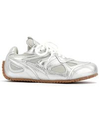 Axel Arigato - Slow Runner Metallic-Finish Low-Top Sneakers - Lyst