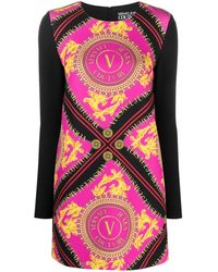 Versace - Printed Dress - Lyst