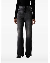 Patrizia Pepe - Faded Straight-Leg Jeans - Lyst