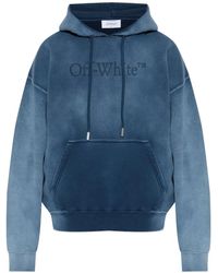 Off-White c/o Virgil Abloh - Sudadera De Algodón Con Capucha Y Logo - Lyst
