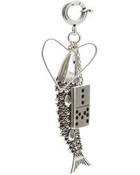 Isabel Marant - Portachiavi Con Ciondoli Tessera Domino E Pesce - Lyst