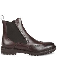 Baldinini - Bottines En Cuir À Détails Richelieus - Lyst