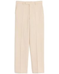 Valentino Garavani - Wool Gabardine Trousers - Lyst