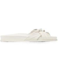 Jimmy Choo - Sandales Rafi Ornées De Perles - Lyst