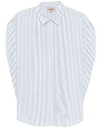 Woolrich - Striped Cotton Shirt - Lyst