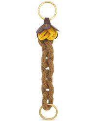 Marni - Crochet-Knit Flower-Detail Keyring - Lyst