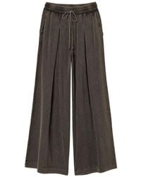 Twinset - Cotton Palazzo Pants - Lyst
