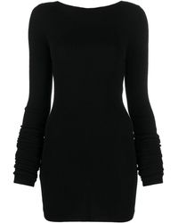 Rick Owens - Cut-Out Detail Knitted Top - Lyst