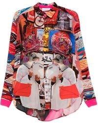 The Artistylist - Graphic-Print Long-Sleeve Shirt - Lyst