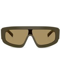 Prada - Geometric-Frame Sunglasses - Lyst