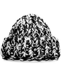 Ami Paris - Wool Knit Beanie - Lyst