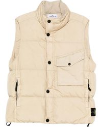 Stone Island - コンパスバッジ ベスト - Lyst