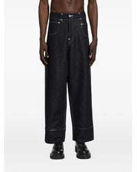 Junya Watanabe - X Levi's Jeans Met Contrasterend Stiksel - Lyst