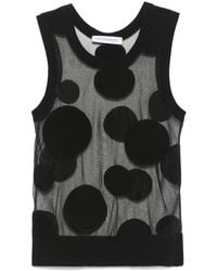 Viktor & Rolf - Polka-Dot Tank Top - Lyst