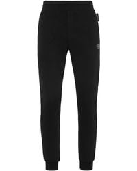 Philipp Plein - Logo-Appliqué Elasticated-Waist Track Pants - Lyst