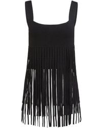 Toccin - Amaris Fringed Tank Top - Lyst