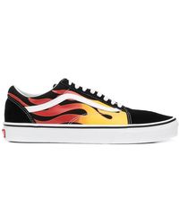Vans - Flame Old Skool Sneakers - Lyst
