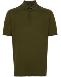 Herno - Short-sleeve Cotton Polo Shirt - Lyst