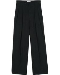 Barena - Tom Lieve Broek Met Geplooid Detail - Lyst