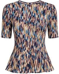 Ulla Johnson - Samira Peplum Top - Lyst