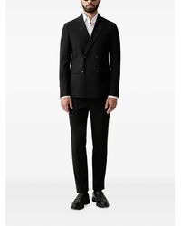 Lindbergh - Double-Breasted Slim-Fit Suit - Lyst