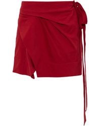 Isabel Marant - Berenice Wrap-Style Mini Skirt - Lyst