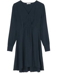 Marc O' Polo - V-Neck Long-Sleeve Dress - Lyst