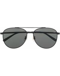 Dunhill - Tinted Pilot-frame Sunglasses - Lyst