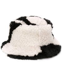 Marni Cappello bucket con stampa - Nero