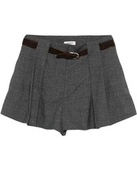 Sandro - ベルテッド ショートパンツ - Lyst