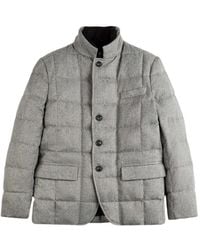 Fay - Quilted High-Neck Jacket - Lyst