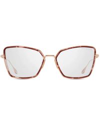 Dita Eyewear - Behcka Brille Mit Eckigem Gestell - Lyst