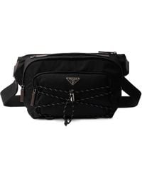Prada - Borsa A Spalla Speedrock Re-Nylon - Lyst