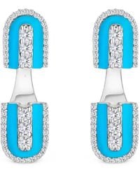 UNION LOS ANGELES - And Diamond Floating Earrings - Lyst