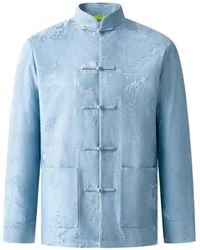 Shanghai Tang - Chemise À Motif En Jacquard - Lyst