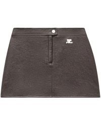 Courreges - Mini-Rok Met A-Lijn - Lyst