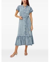 Rails - Vestido Midi Kahlo Vaquero - Lyst