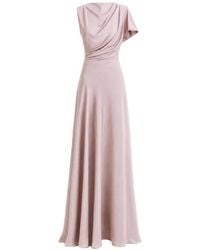 Gemy Maalouf - Robe Drapée À Découpe - Lyst