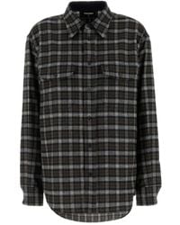 DSquared² - Canadian Plaid-Print Landscape Shirt - Lyst