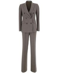 Tagliatore - Parigi Pinstriped Double-Breasted Suit - Lyst