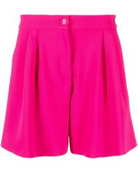 Blugirl Blumarine - Weite Shorts Mit Faltendetails - Lyst