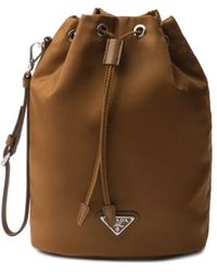 Prada - Re-Nylon Duet Bucket-Tas - Lyst