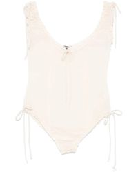 Elena Velez - Body con cuello redondo - Lyst