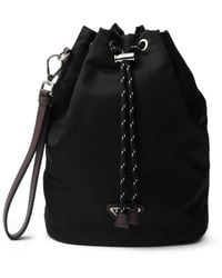 Prada - Speedrock Re-Nylon Pouch Bag - Lyst